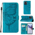 Custodia per telefono in pelle con vibrazione a farfalla goffrata, For Motorola Moto G62 5G, For Motorola Moto S30 Pro 5G, For Motorola Moto X30 Pro 5G