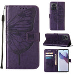 Custodia per telefono in pelle con vibrazione a farfalla goffrata, For Motorola Moto G62 5G, For Motorola Moto S30 Pro 5G, For Motorola Moto X30 Pro 5G