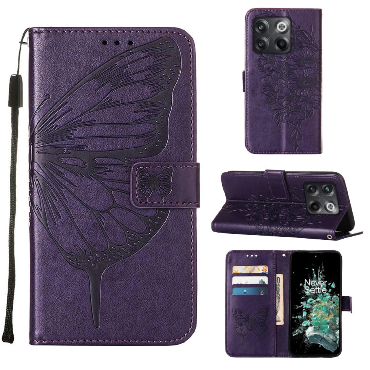 Custodia per telefono in pelle con vibrazione a farfalla goffrata, For OnePlus 10T 5G Global, For Tecno Camon 19, For Tecno Camon 19 NEO