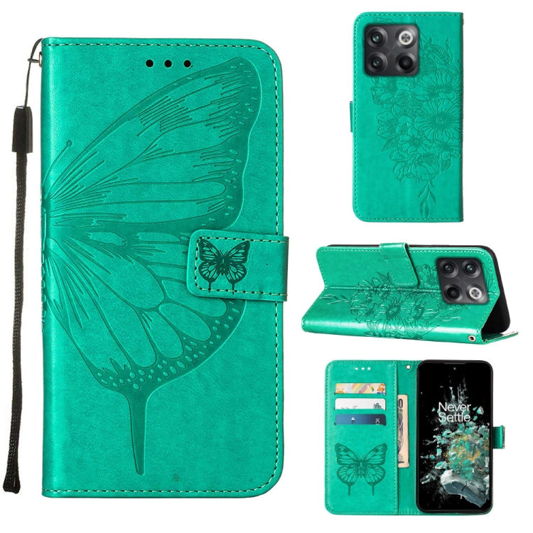 Custodia per telefono in pelle con vibrazione a farfalla goffrata, For OnePlus 10T 5G Global, For Tecno Camon 19, For Tecno Camon 19 NEO