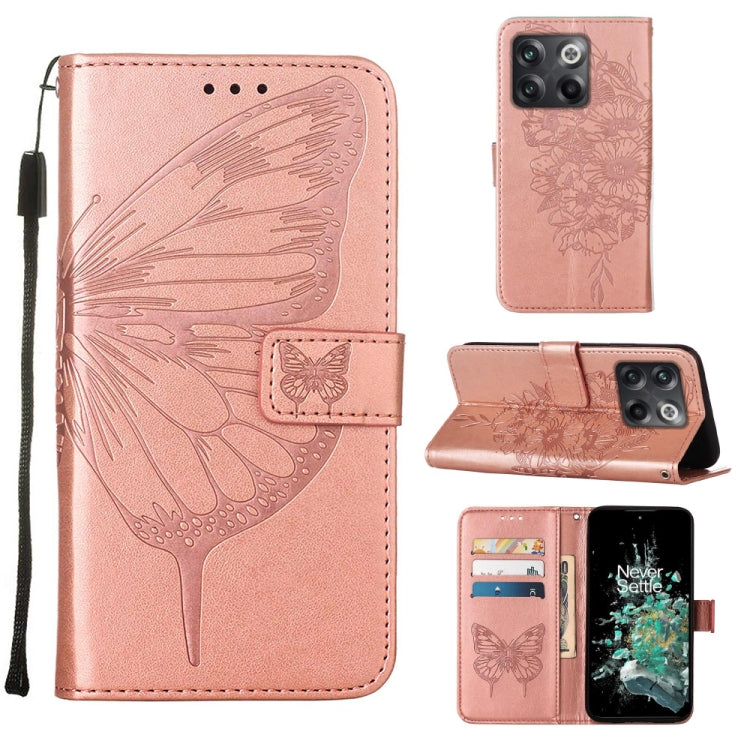Custodia per telefono in pelle con vibrazione a farfalla goffrata, For OnePlus 10T 5G Global, For Tecno Camon 19, For Tecno Camon 19 NEO