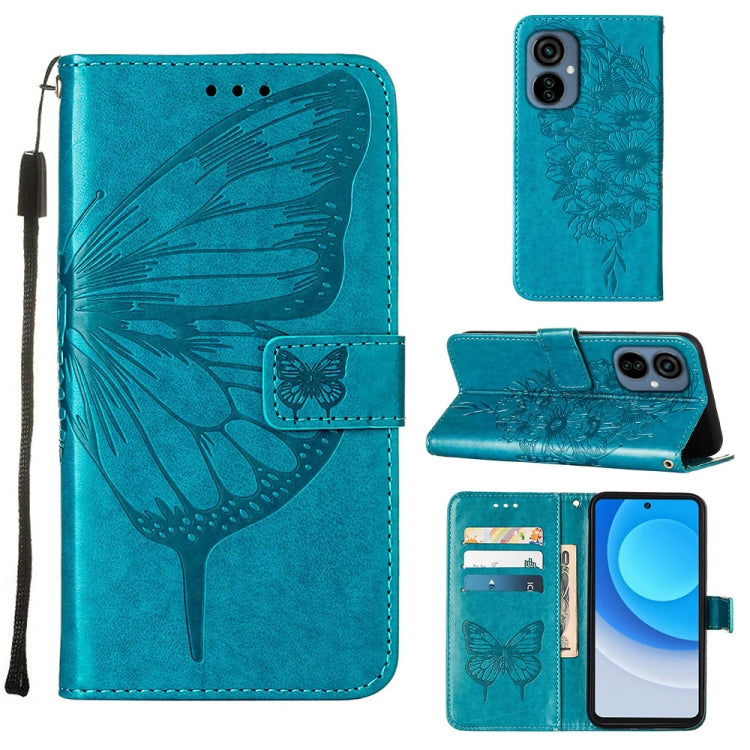 Custodia per telefono in pelle con vibrazione a farfalla goffrata, For OnePlus 10T 5G Global, For Tecno Camon 19, For Tecno Camon 19 NEO