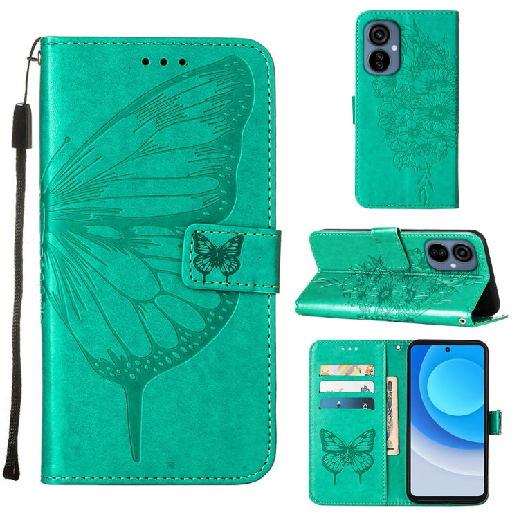 Custodia per telefono in pelle con vibrazione a farfalla goffrata, For OnePlus 10T 5G Global, For Tecno Camon 19, For Tecno Camon 19 NEO