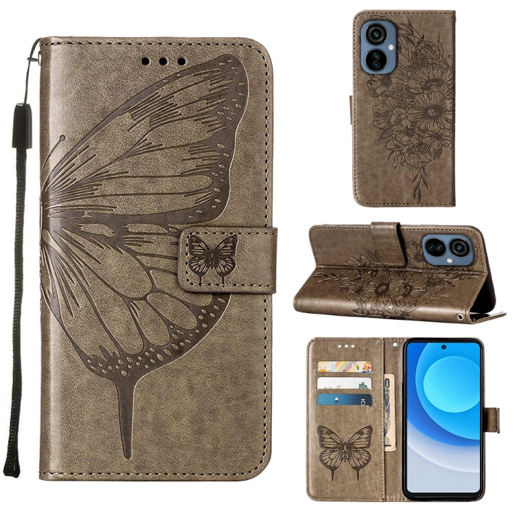 Custodia per telefono in pelle con vibrazione a farfalla goffrata, For OnePlus 10T 5G Global, For Tecno Camon 19, For Tecno Camon 19 NEO