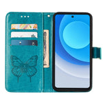 Custodia per telefono in pelle con vibrazione a farfalla goffrata, For Tecno Camon 19 Pro 5G, For Tecno POP 6, For Tecno Pova 3/LE7