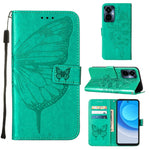 Custodia per telefono in pelle con vibrazione a farfalla goffrata, For Tecno Camon 19 Pro 5G, For Tecno POP 6, For Tecno Pova 3/LE7