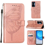 Custodia per telefono in pelle con vibrazione a farfalla goffrata, For Tecno Camon 19 Pro 5G, For Tecno POP 6, For Tecno Pova 3/LE7
