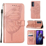 Custodia per telefono in pelle con vibrazione a farfalla goffrata, For Tecno Camon 19 Pro 5G, For Tecno POP 6, For Tecno Pova 3/LE7