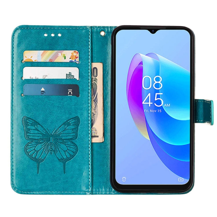Custodia per telefono in pelle con vibrazione a farfalla goffrata, For Tecno Spark 9 Pro/Spark 9T, For vivo S10e 5G/V23e 4G/V23E 5G/Y75 4G, For vivo Y02S