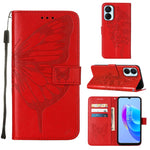 Custodia per telefono in pelle con vibrazione a farfalla goffrata, For Tecno Spark 9 Pro/Spark 9T, For vivo S10e 5G/V23e 4G/V23E 5G/Y75 4G, For vivo Y02S