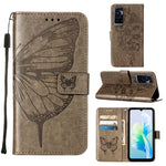 Custodia per telefono in pelle con vibrazione a farfalla goffrata, For Tecno Spark 9 Pro/Spark 9T, For vivo S10e 5G/V23e 4G/V23E 5G/Y75 4G, For vivo Y02S