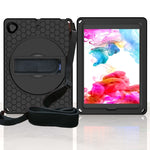 Custodia Tablet EVA + PC con Tracolla, For iPad Air / Air 2 / 9.7 2017 / 9.7 2018, For iPad 10.2 2022 / 2021 / 2020 / 2019 / 10.5, For iPad Pro 11 inch 2020 / 2018 / Air 5 / Air 4