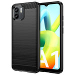 Custodia per telefono TPU in fibra di carbonio con trama spazzolata, For Motorola Edge 30 Fusion/Moto S30 Pro, For Xiaomi Redmi A1