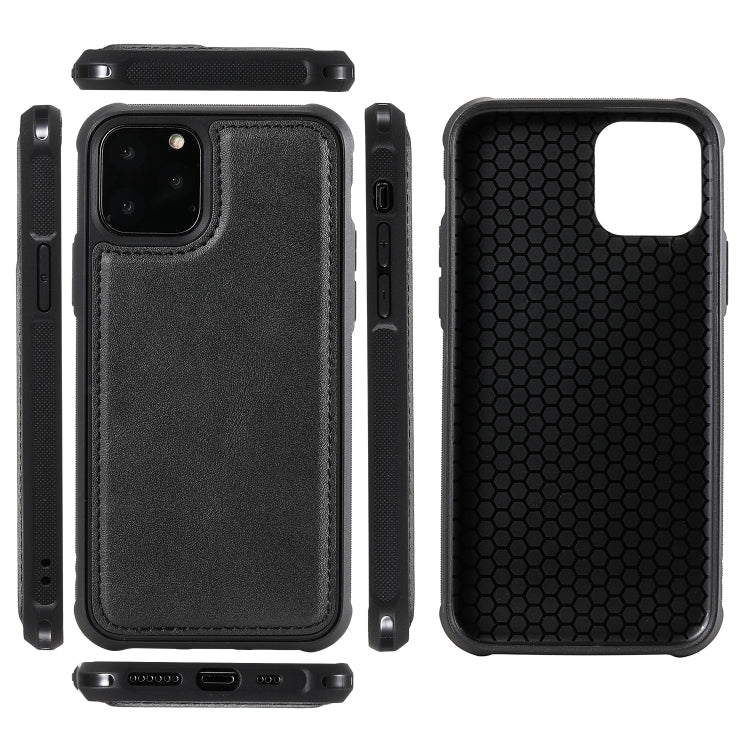 Custodia in pelle magnetica per iPhone 11 e 7