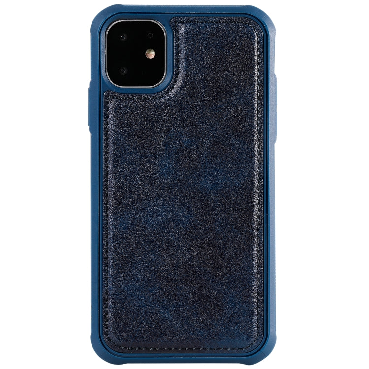 Custodia in pelle magnetica per iPhone 11 e 7