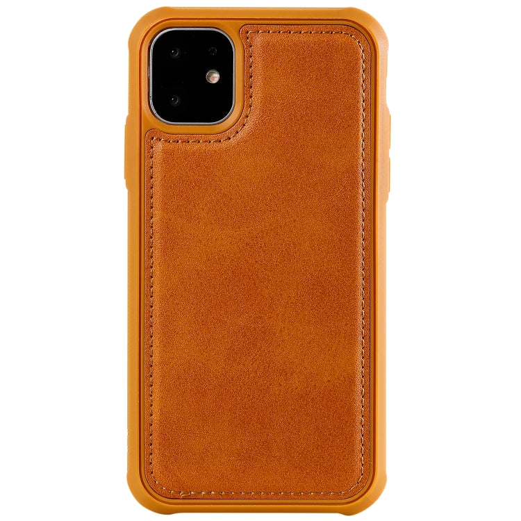 Custodia in pelle magnetica per iPhone 11 e 7