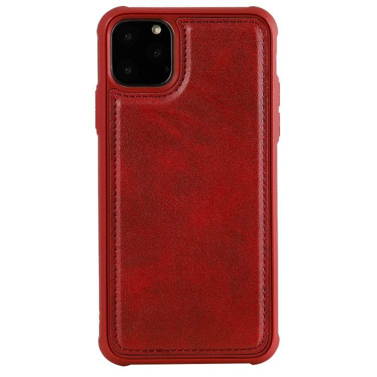 Custodia in pelle magnetica per iPhone 11 e 7