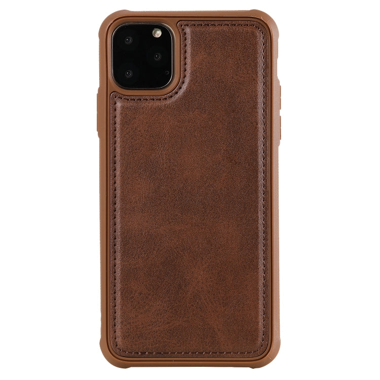 Custodia in pelle magnetica per iPhone 11 e 7