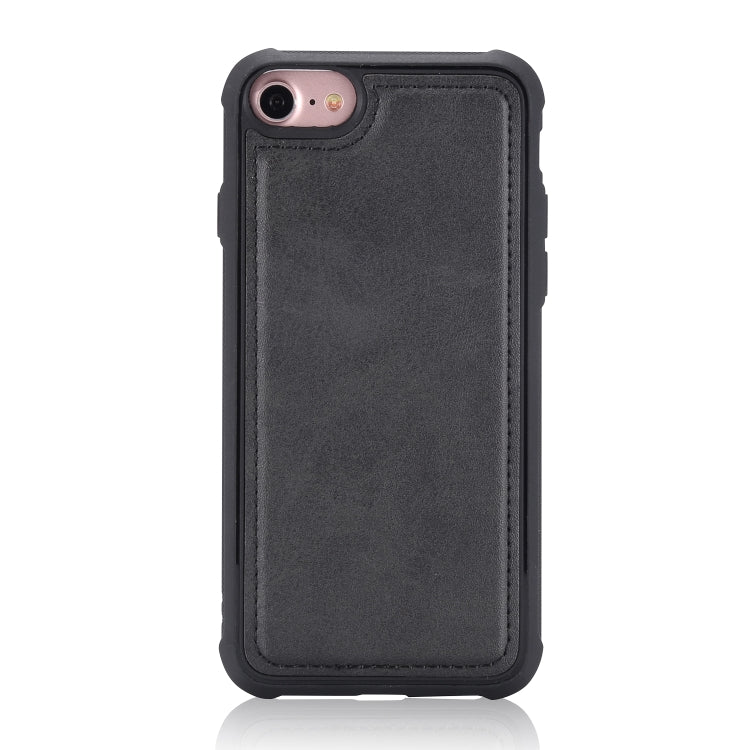 Custodia in pelle magnetica per iPhone 11 e 7