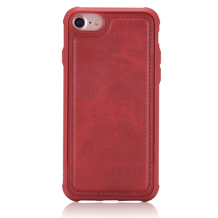 Custodia in pelle magnetica per iPhone 11 e 7