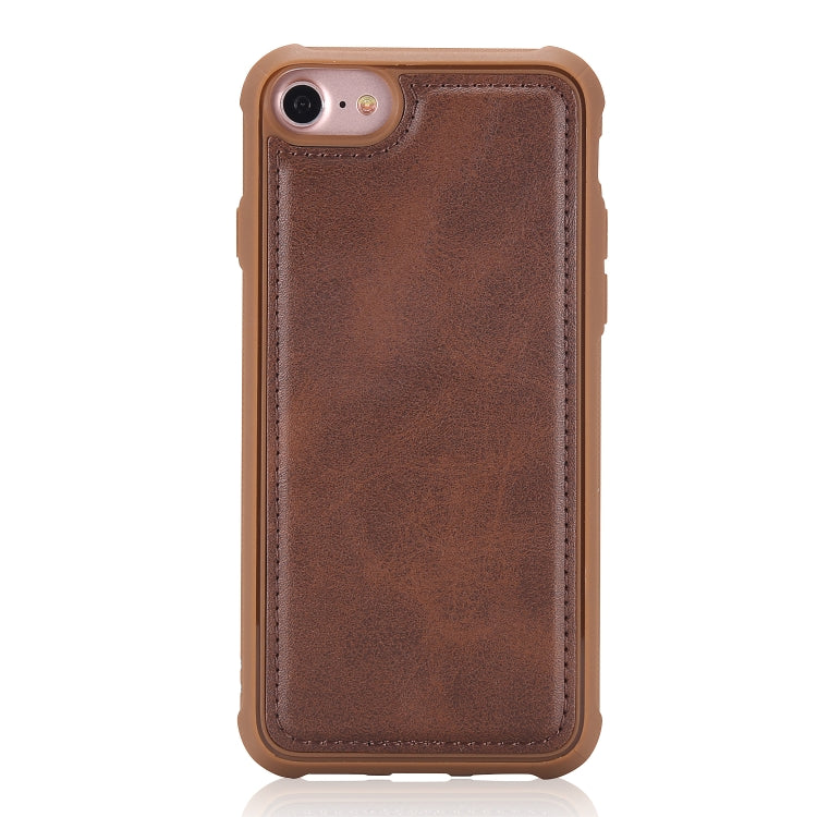 Custodia in pelle magnetica per iPhone 11 e 7
