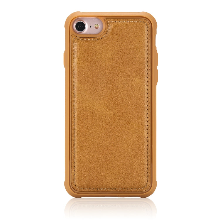 Custodia in pelle magnetica per iPhone 11 e 7