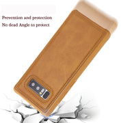 Custodia protettiva magnetica in pelle per smartphone compatibili