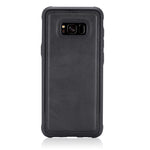 Custodia protettiva magnetica in pelle per smartphone compatibili