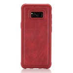 Custodia protettiva magnetica in pelle per smartphone compatibili