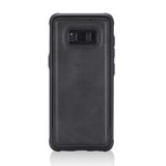 Custodia protettiva magnetica in pelle per smartphone compatibili