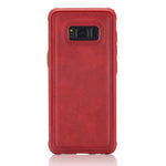 Custodia protettiva magnetica in pelle per smartphone compatibili