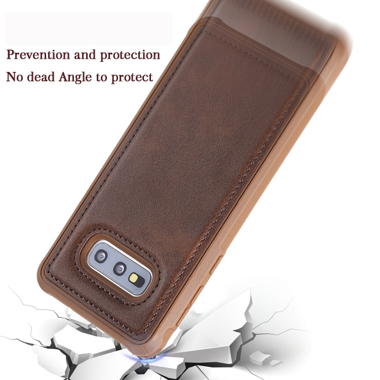Custodia magnetica in pelle per Samsung Galaxy S9 e S10
