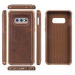 Custodia magnetica in pelle per Samsung Galaxy S9 e S10