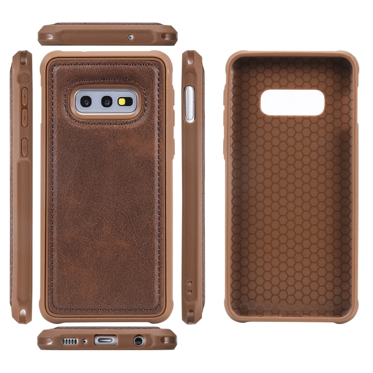 Custodia magnetica in pelle per Samsung Galaxy S9 e S10