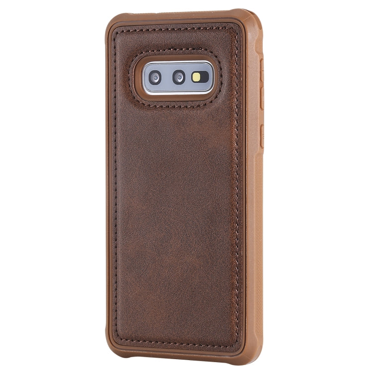 Custodia magnetica in pelle per Samsung Galaxy S9 e S10