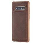 Custodia magnetica in pelle per Samsung Galaxy S9 e S10
