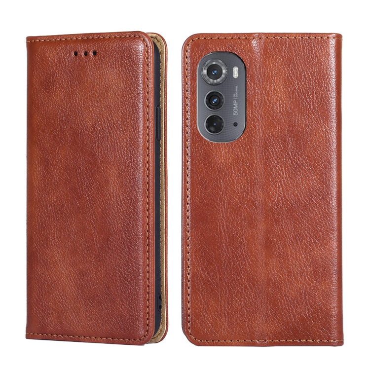 Custodia per telefono in pelle magnetica tinta unita lucida olio, For Motorola Edge 30 Neo, For Motorola Edge 2022, For Motorola Edge X30 Pro 5G / Edge 30 Ultra, For Sony Xperia 5 IV
