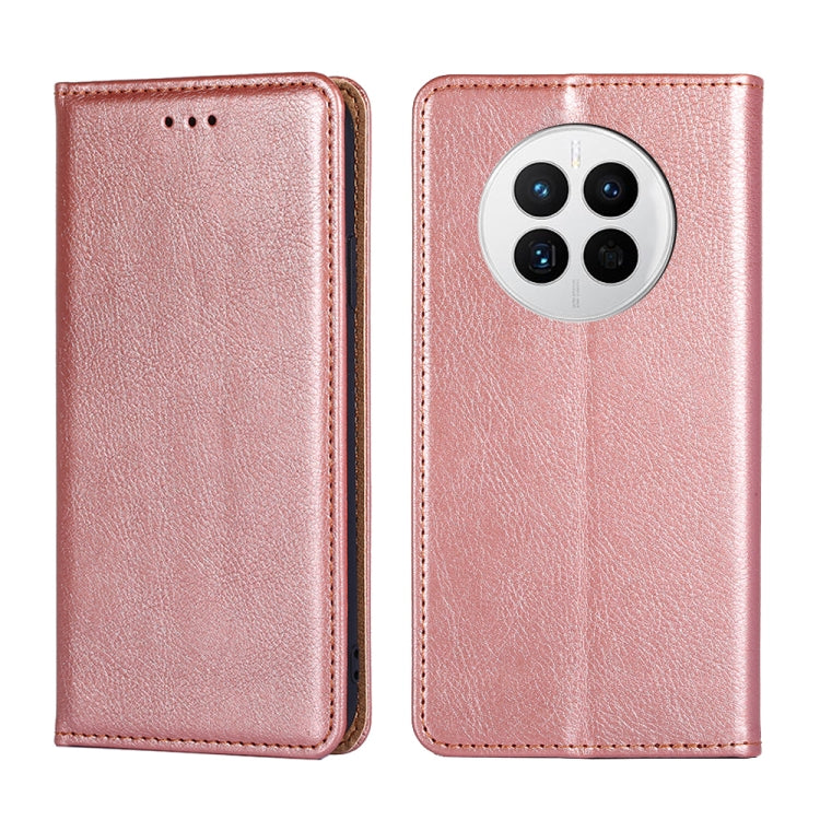 Custodia per telefono in pelle magnetica tinta unita lucida olio, For Huawei Mate 50, For Huawei Mate 50 Pro, For Samsung Galaxy A23e / A22e