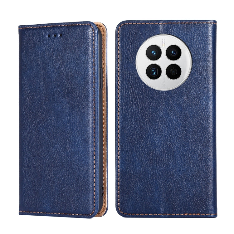 Custodia per telefono in pelle magnetica tinta unita lucida olio, For Huawei Mate 50, For Huawei Mate 50 Pro, For Samsung Galaxy A23e / A22e