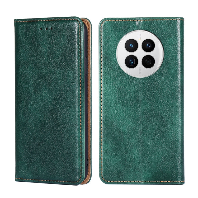 Custodia per telefono in pelle magnetica tinta unita lucida olio, For Huawei Mate 50, For Huawei Mate 50 Pro, For Samsung Galaxy A23e / A22e