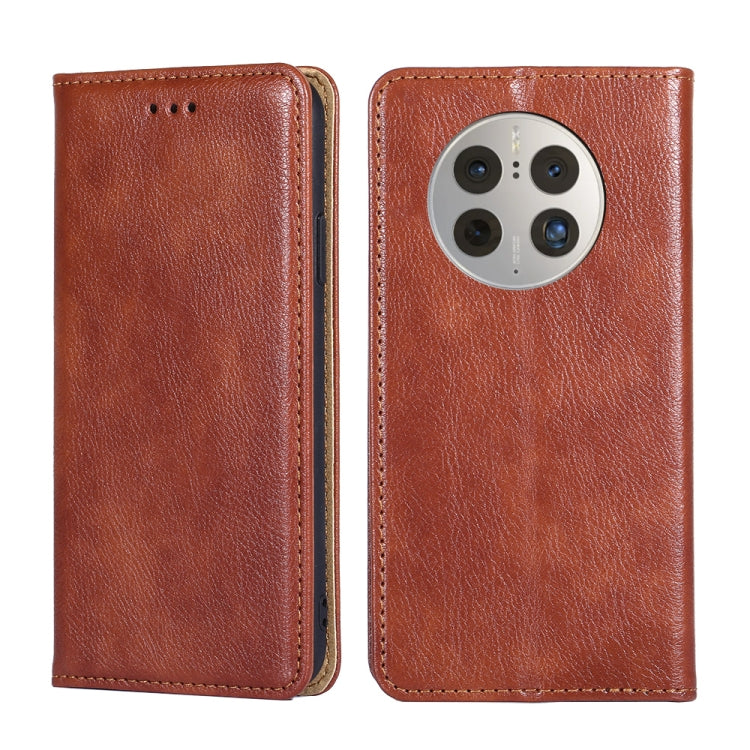 Custodia per telefono in pelle magnetica tinta unita lucida olio, For Huawei Mate 50, For Huawei Mate 50 Pro, For Samsung Galaxy A23e / A22e