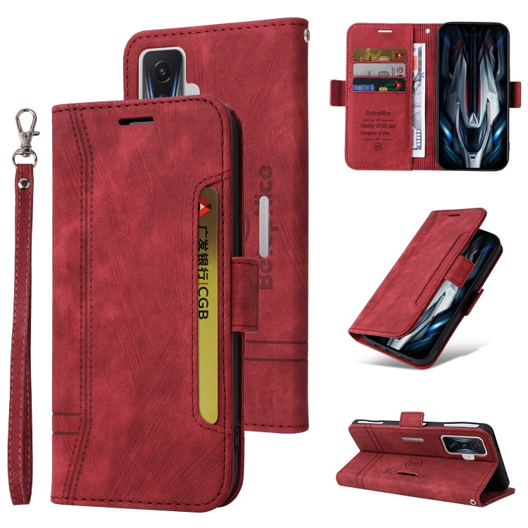 BETOPNICE Custodia per telefono in pelle con fibbia a doppio lato, For Xiaomi Redmi 9C, For Xiaomi Redmi 10C, For Xiaomi Redmi K40, For Xiaomi Redmi K50 Gaming