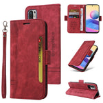 BETOPNICE Custodia per telefono in pelle con fibbia a doppio lato, For Xiaomi Redmi Note 9 4G, For Xiaomi Redmi Note 9 Pro 4G, For Xiaomi Redmi Note 10 4G Indian, For Xiaomi Redmi Note 10 5G