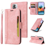 BETOPNICE Custodia per telefono in pelle con fibbia a doppio lato, For Xiaomi Redmi Note 10 Pro, For Xiaomi Redmi Note 11 4G, For Xiaomi Redmi Note 11 Pro 5G / 4G, For Xiaomi Redmi 9A