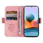 BETOPNICE Custodia per telefono in pelle con fibbia a doppio lato, For Xiaomi Redmi Note 10 Pro, For Xiaomi Redmi Note 11 4G, For Xiaomi Redmi Note 11 Pro 5G / 4G, For Xiaomi Redmi 9A
