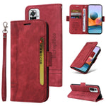 BETOPNICE Custodia per telefono in pelle con fibbia a doppio lato, For Xiaomi Redmi Note 10 Pro, For Xiaomi Redmi Note 11 4G, For Xiaomi Redmi Note 11 Pro 5G / 4G, For Xiaomi Redmi 9A