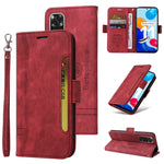 BETOPNICE Custodia per telefono in pelle con fibbia a doppio lato, For Xiaomi Redmi Note 10 Pro, For Xiaomi Redmi Note 11 4G, For Xiaomi Redmi Note 11 Pro 5G / 4G, For Xiaomi Redmi 9A