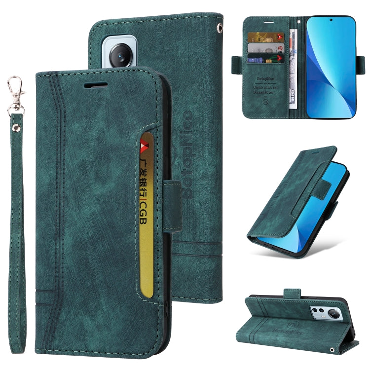 BETOPNICE Custodia per telefono in pelle con fibbia a doppio lato, For Xiaomi 12 Lite, For Xiaomi 12, For Xiaomi 12 Pro, For Xiaomi Poco M3 / Redmi 9T