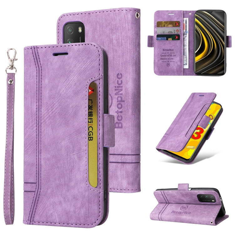 BETOPNICE Custodia per telefono in pelle con fibbia a doppio lato, For Xiaomi 12 Lite, For Xiaomi 12, For Xiaomi 12 Pro, For Xiaomi Poco M3 / Redmi 9T