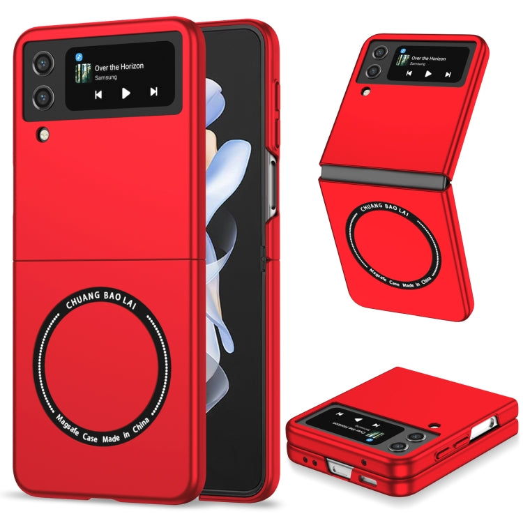 Custodia magnetica pieghevole per telefono Magsafe, For Samsung Galaxy Z Flip3 5G, For Samsung Galaxy Z Flip4, For Samsung Galaxy Z Fold3 5G